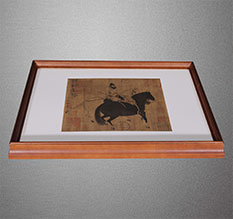 施秉书画装裱配框服务案例